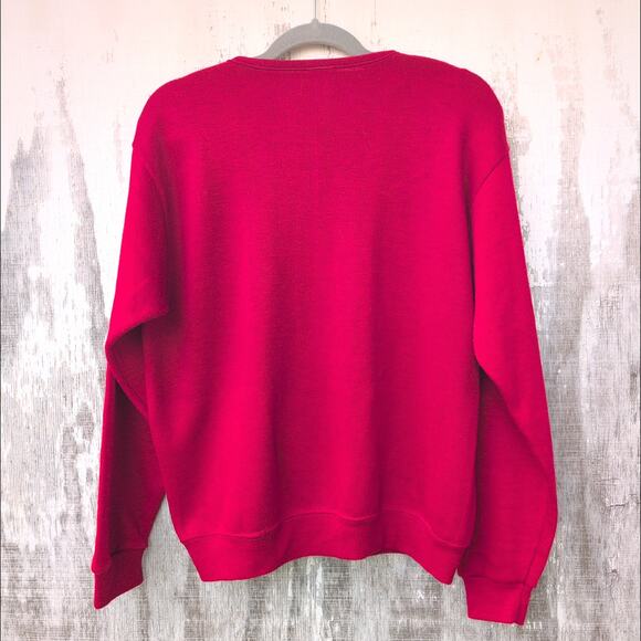 Vintage Iowa State Sweater Embroidered Men's Large (42-44) V Neck Made In USA - Picture 6 of 9